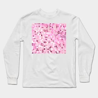 Pink Mosaic Long Sleeve T-Shirt